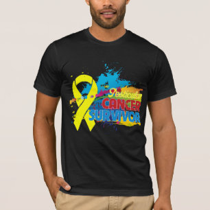 Splash of Colour - Testicular Cancer Survivor T-Shirt