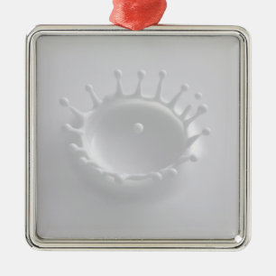 Splash of Milk Metal Tree Decoration