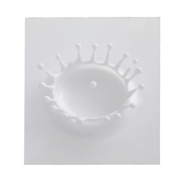 Splash of Milk Notepad (Front)
