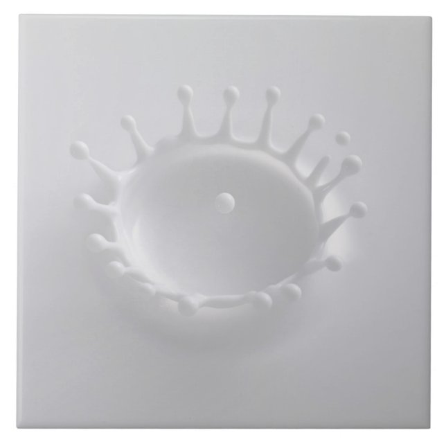 Splash of Milk Tile (Front)
