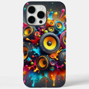 Splash of Speakers iPhone 16 Pro Max Case