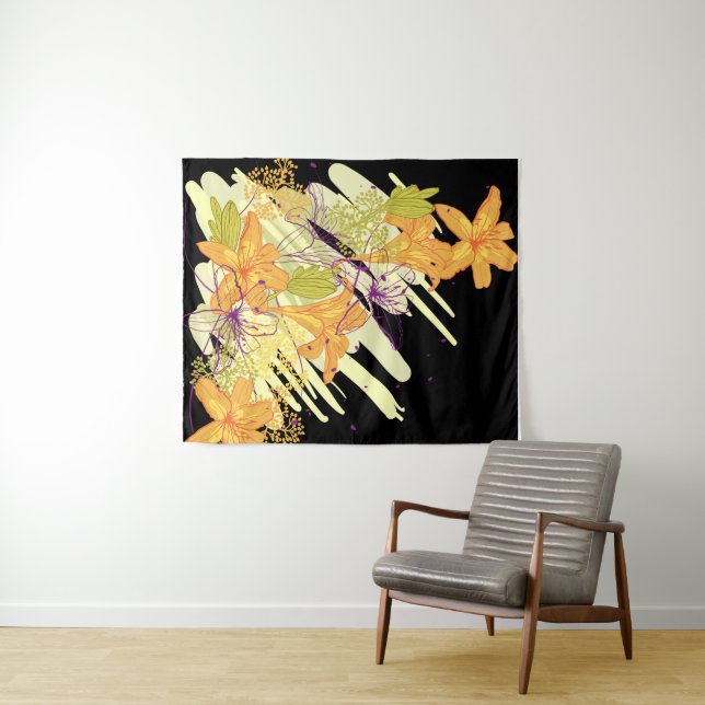 Splash Of Summer Tapestry (In Situ (Horizontal))