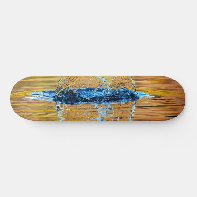 Splash on a fall evening skateboard (Horz)