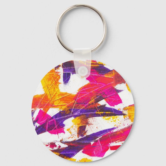splash paint key ring (Front)