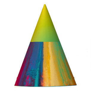 Splash paint party hat