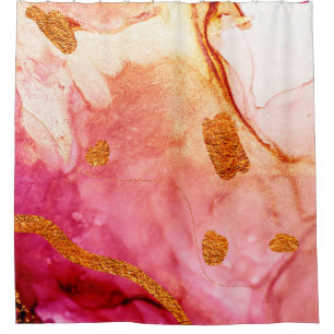 Splash Valley. Natural luxury. Royal art. Oriental Shower Curtain