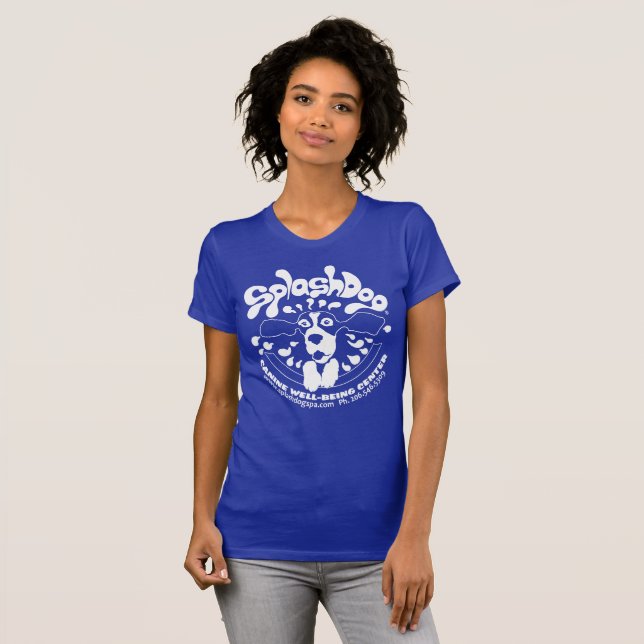 SplashDog blue basic T T-Shirt (Front Full)
