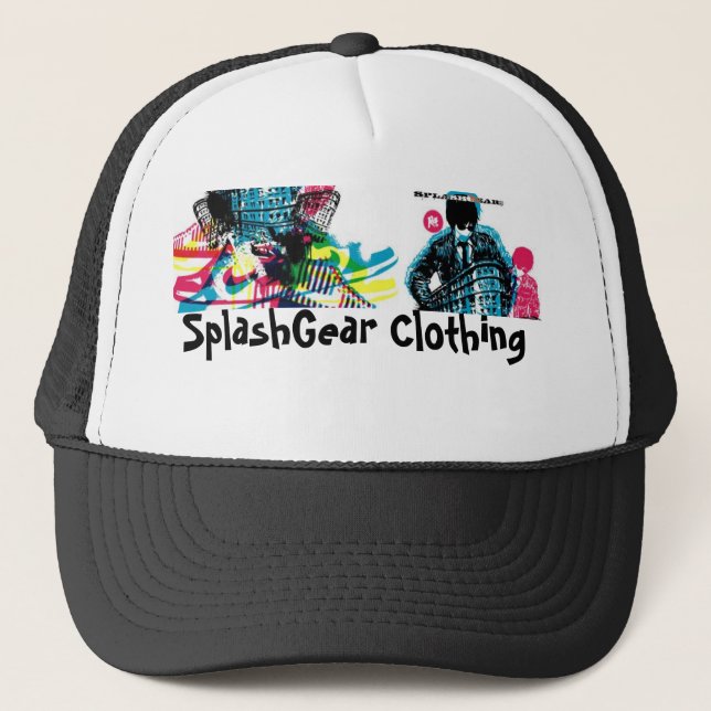 SplashGear Snap Back Trucker Hat (Front)