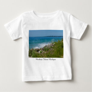 Splashing At Mackinac Baby T-Shirt