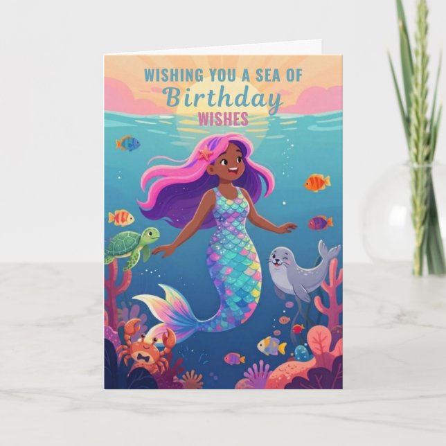 Splashing Fun Birthday Card (Front)