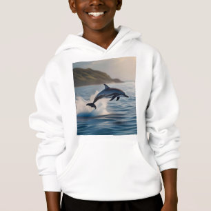 Splashing Leaping Dolphin: A Dance of Joy in Ocean