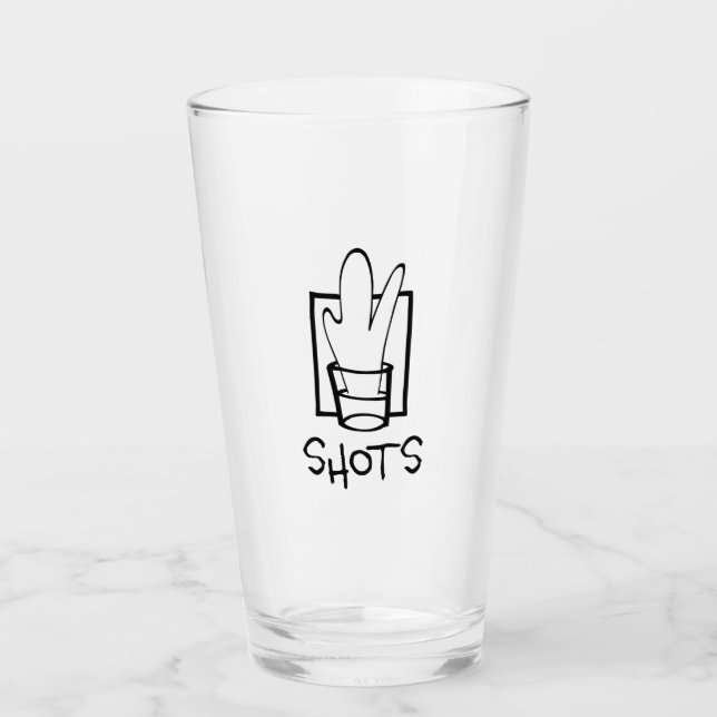 Splashing Shot Glass (Front)