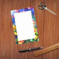 Splashy Colourful Watercolor Floral Theme
