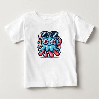 Splashy Octopus Baby T-Shirt