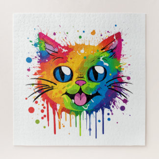 Splat Cat Rainbow Puzzle