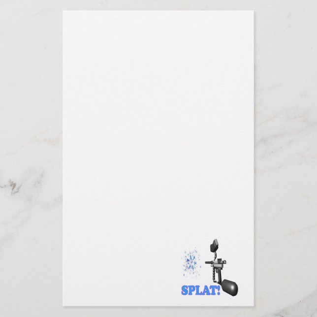 Splat Stationery (Front)