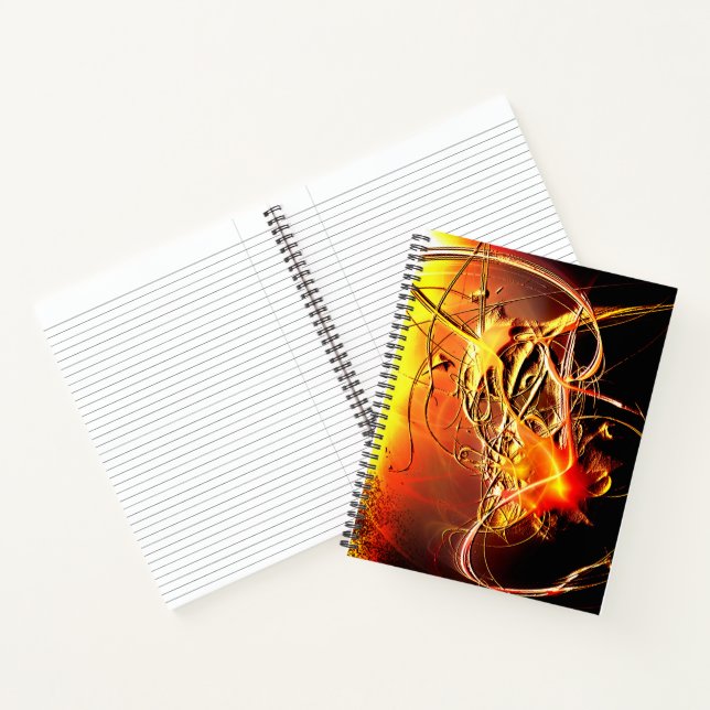 Splatter Art Notebook (Inside)