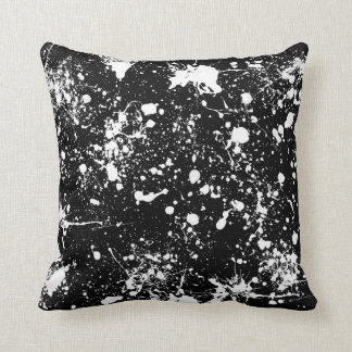 Splatter Art Pattern Cushion