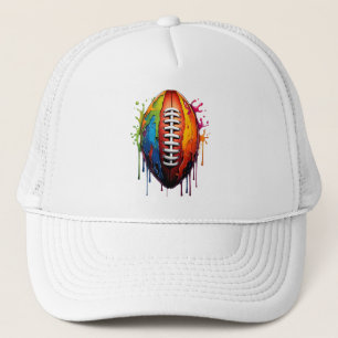 Splatter Ball - American Football Trucker Hat