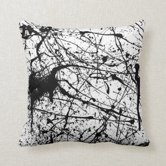 Splatter Combo throw pillow