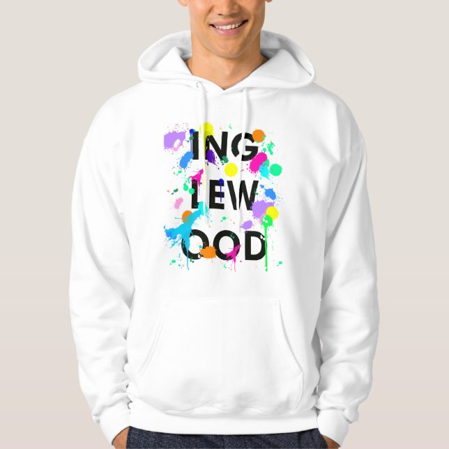 Splatter Customisable Hoodie (Front)