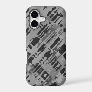 Splatter Design - grey camouflage