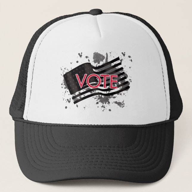 Splatter Flag Hat (Front)