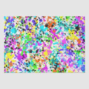 Splatter Paint Tissue Paper