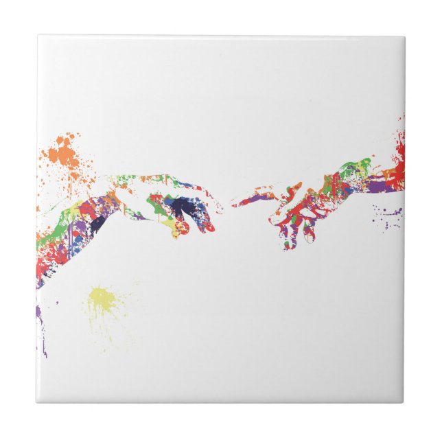 Splatter Sistine Tile (Front)