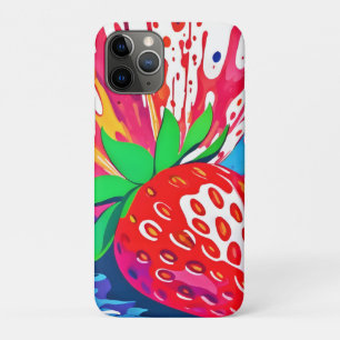 Splatter Strawberry Splash Case-Mate iPhone Case