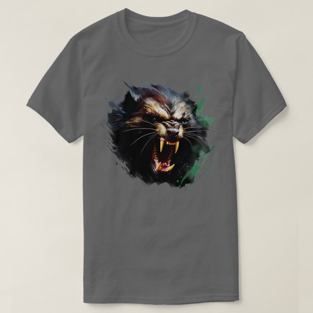 Splatter Wolverine T-Shirt (Design Front)