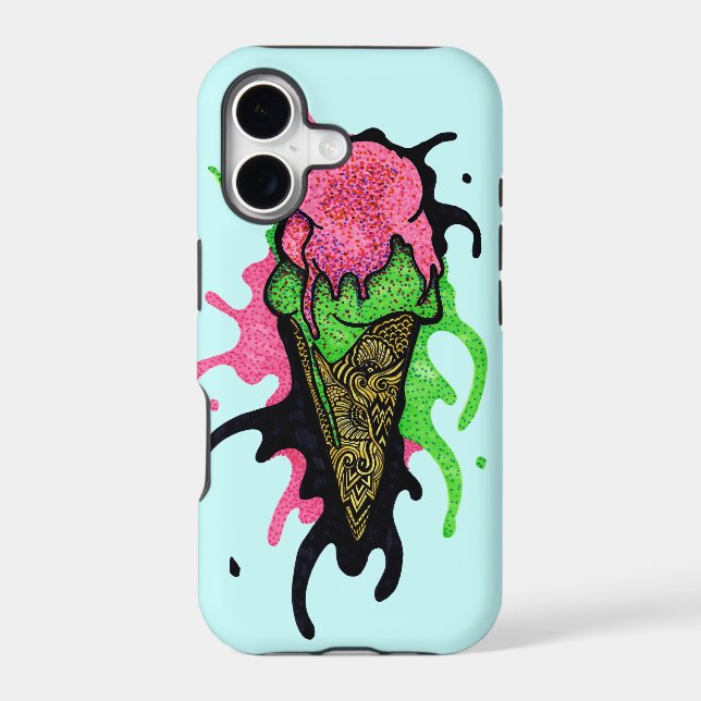 Splattered Ice Cream (Back)