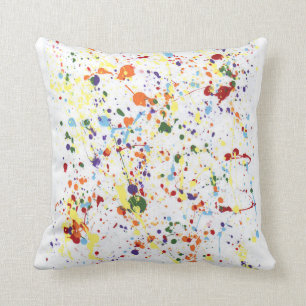 "Splattered Paint" Cushion