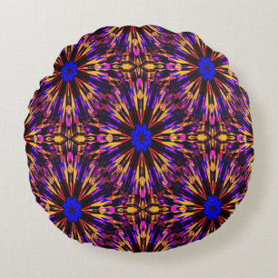 Splattered Stars... Round Cushion