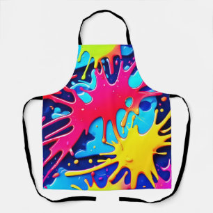 Splatterfest: A Colourful Chaos Apron