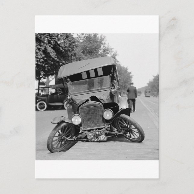 Splayed Feet, 1922 Postcard (Front)