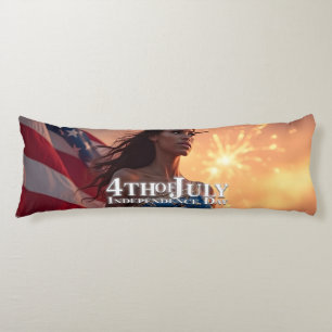 Splendid 4th of July Design - Fireworks & Freedom Body Cushion