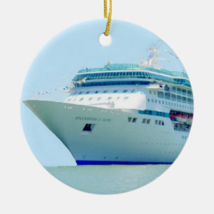 Splendid Cruise Ship Ornament