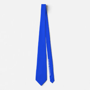 Splendid Fairywren Blue Colour Name Tie