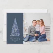 Splendid Spruce Tree Blue Christmas/Holiday photo