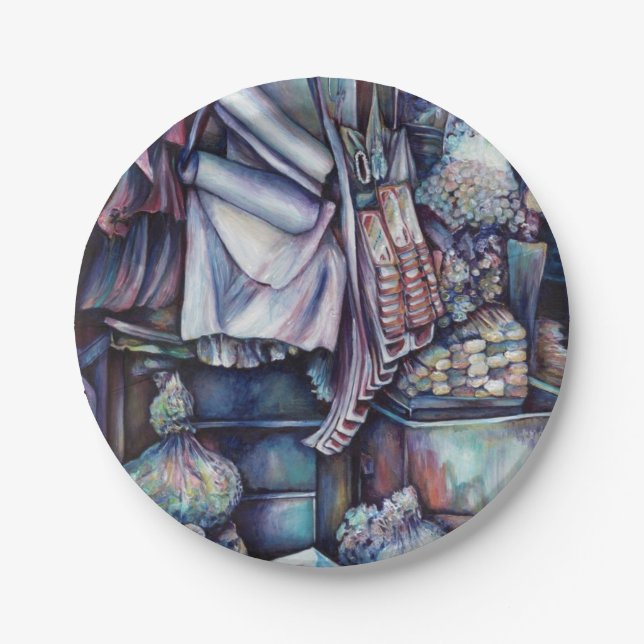 Splendid Tekka Centre's Specials Paper Plate (Front)