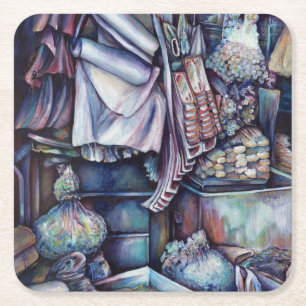 Splendid Tekka Centre's Specials, Singapore Square Paper Coaster