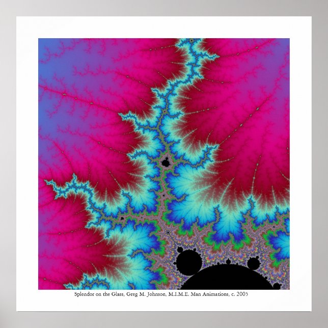 Splendour on the Glass Poster (Front)