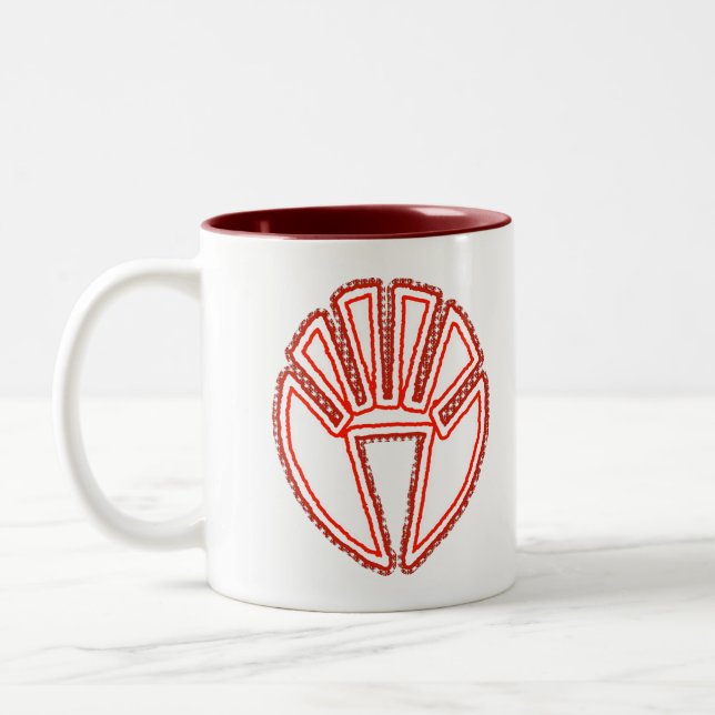 Splinter Fist Two-Tone Coffee Mug (Left)