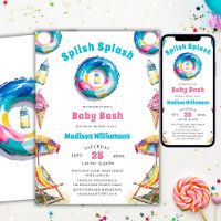 Splish Splash Baby Bash Summer  Baby Shower 