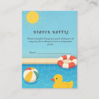 Splish Splash it's a Baby Bash Diaper Raffle