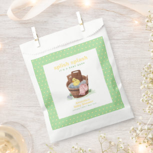 Splish Splash Laundry Tub Rubber Duck Baby Shower Favour Bags