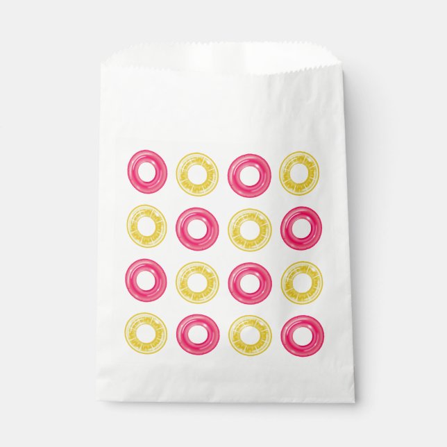 Splish Splash Pool Party Bash Birthday Favour Bags (Front)