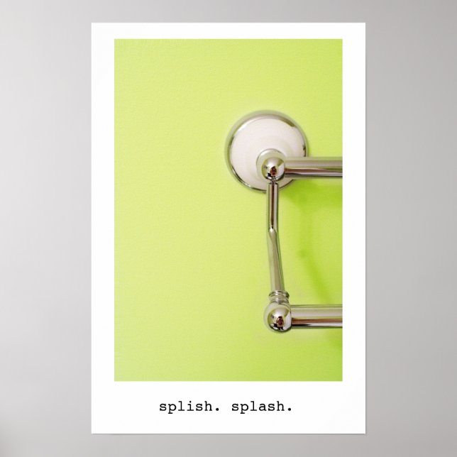Splish. splash. Poster 2 (Front)