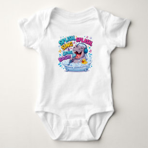 Splish Splash Sing-Along Bash Hippo Baby Bodysuit